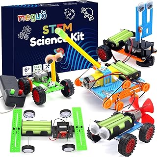 STEM Kits for Kids Age 6-8, 8-12 | Robot Kit,Robotics Building Science Activities, STEM Crafts for Boys |Toys Gift Ideas for 6 7 8 9 10 11 12 Years Old Boys