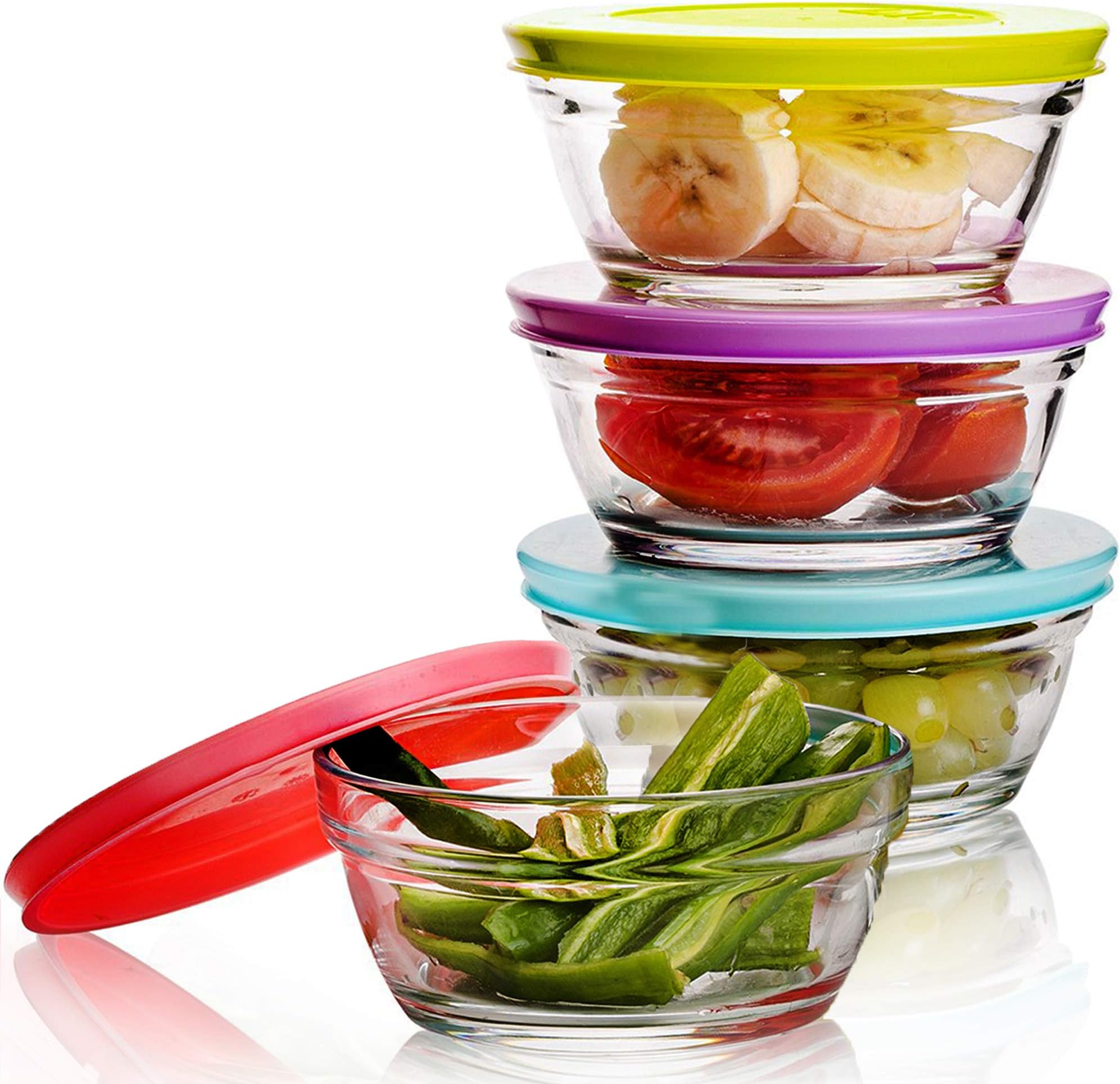 Small Glass Storage Containers with Lids