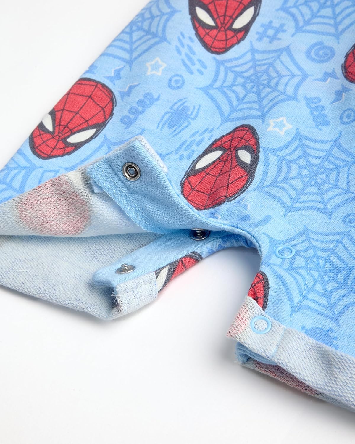 Disney Baby Boys Shorts Set - 2 Piece Spiderman Mickey Mouse Cars Winnie the Pooh Shortall Romper Shirt Short Set (0-3M-24M)