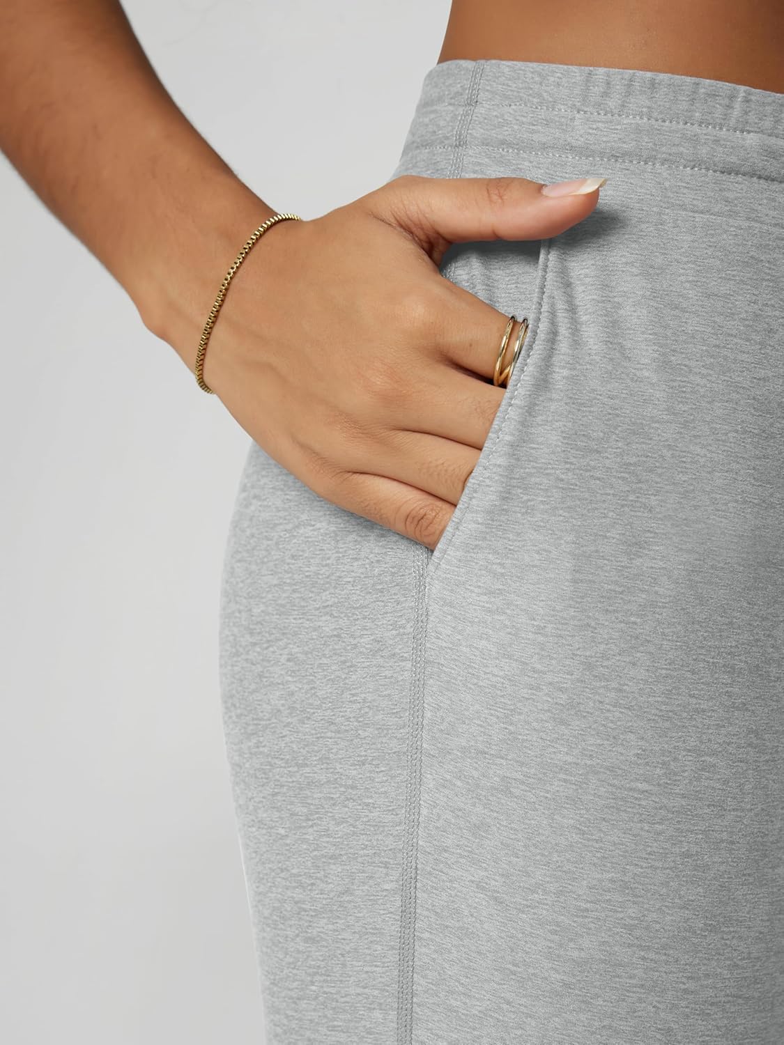 ODODOS Women's Performance Joggers - Ultra Soft odSTRATUM Tech Sweatpants Adjustable Mid Rise Pants with Pockets - Image 5