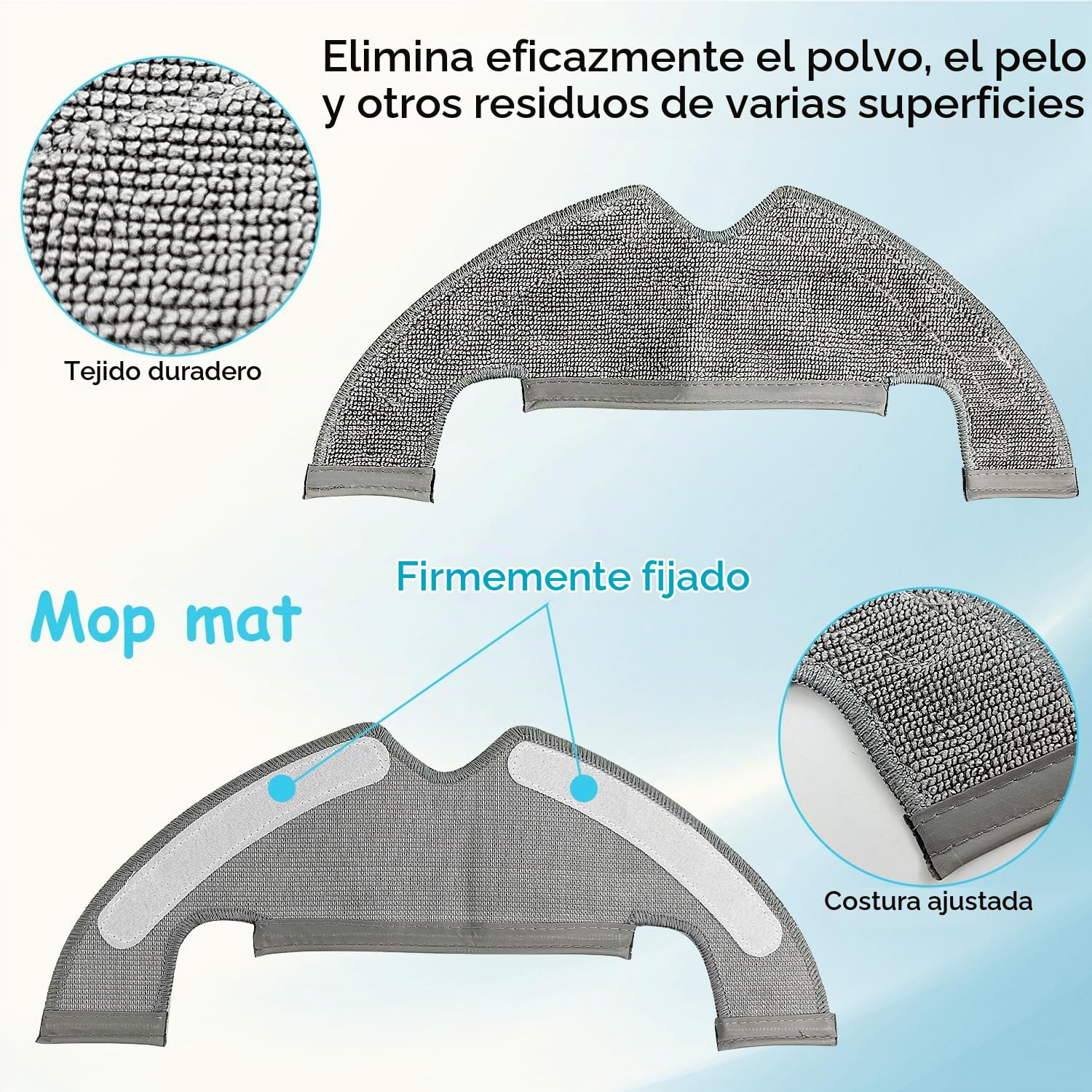Juego de Accesorios de Repuesto para Aspiradora, Juego de Repuesto de Filtro de Cepillo Lateral de Cepillo Principal, Kit de Accesorios para Aspiradora Dreame L10plus /Z10pro /D10PLUS (plásticos)