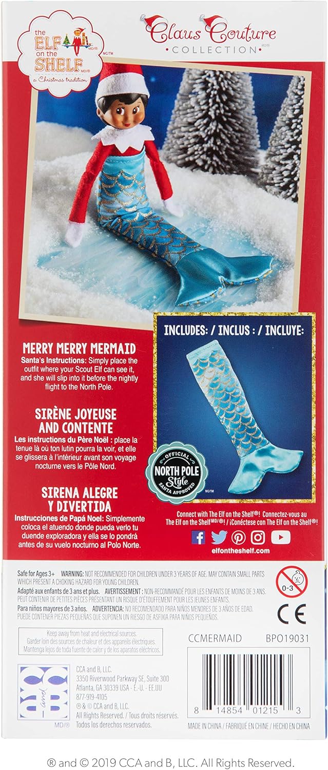 The Elf on the Shelf Claus Couture Merry Mermaid