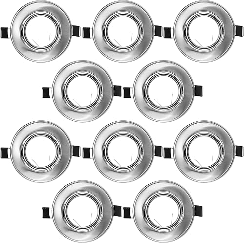 MR16 - Lámpara halógena LED, soporte de bombilla para cocina, baño, debajo del gabinete, carcasa empotrada, iluminación empotrada, enchufe GU5.3,