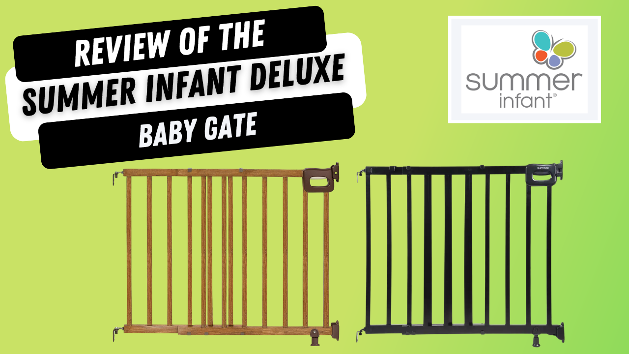 Watch Summer Infant Deluxe Stairway Baby Gate Review on Amazon Live