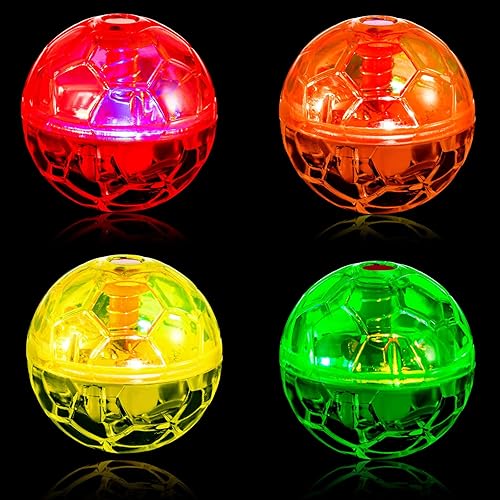 Miniatura 9 de Frienda 4 Piezas Pelotas de Gato para Caza de Fantasmas con Luz de Movimiento Pelotas de Gato LED con Luz de Movimiento Activada Pelota para Multi