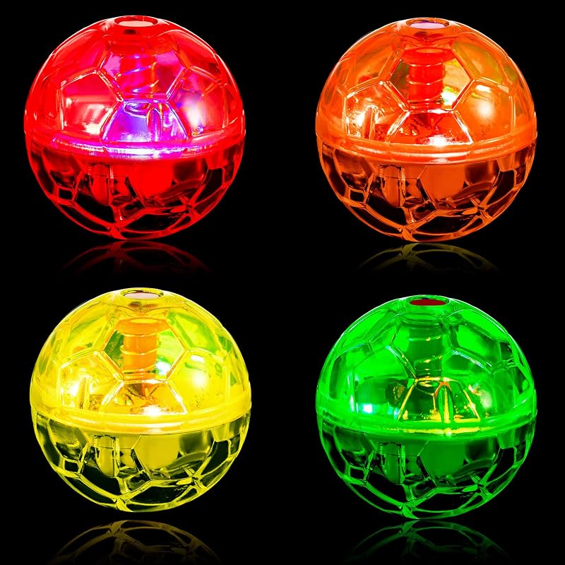 Bolas interativas com LED e ativação por movimento para gatos Frienda, 4 unidades, 3,4 cm