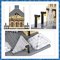 Vista 38 de Juego de bloques de construcción, modelo de arquitectura New York Skylines, bloques de construcción, 3452 piezas, micro ladrillos de construcción