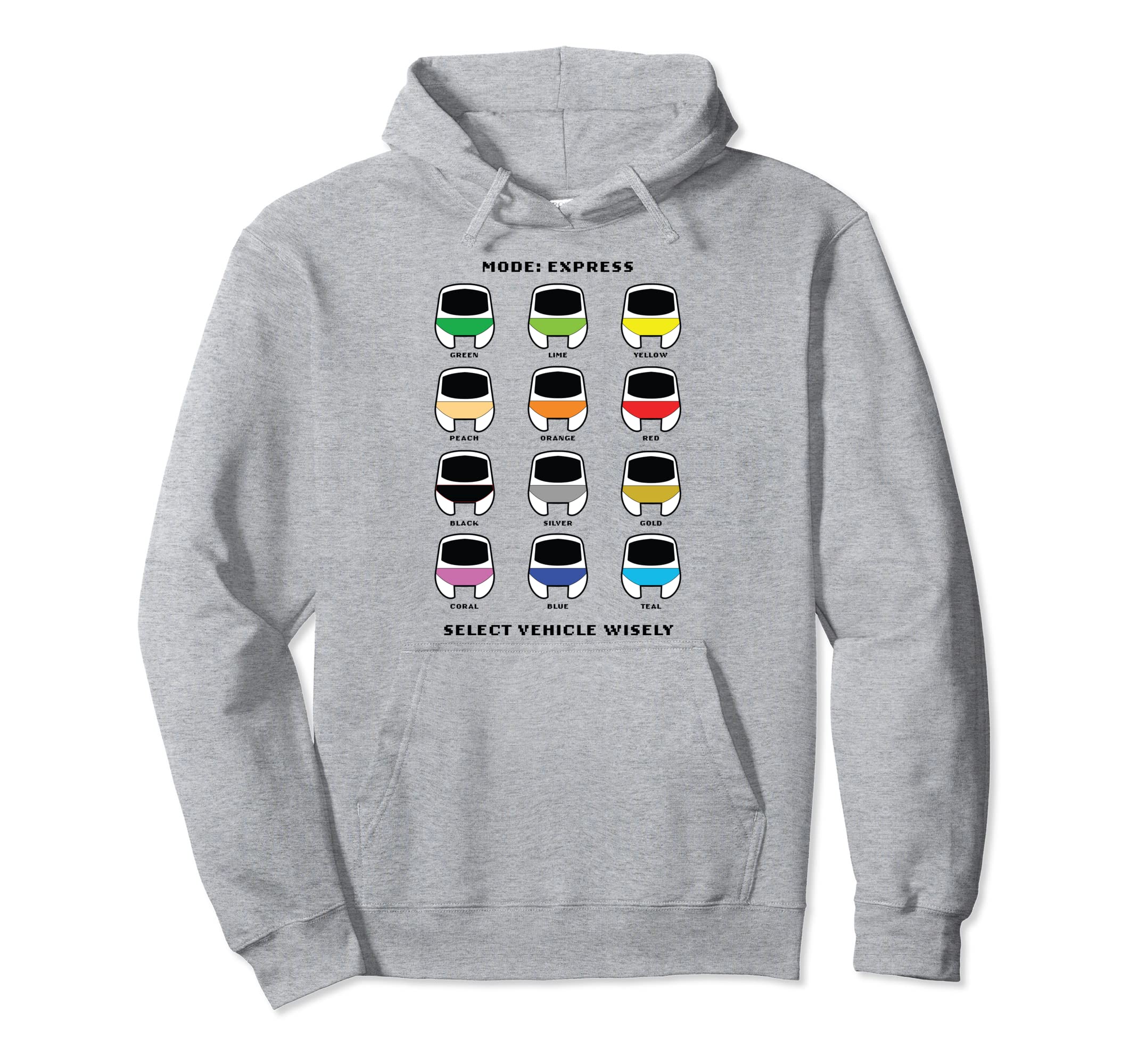 12 Monorails - Mode: Express - Select Vehicle Wisely Pullover Hoodie