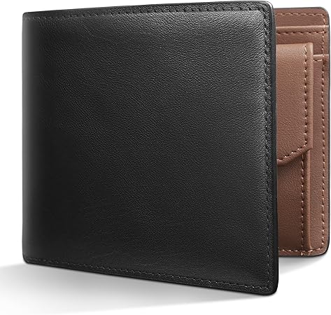 ecoofee 本革 オイルドレザー FIDスキミング防止 一流の職人が作る2つ折り財布