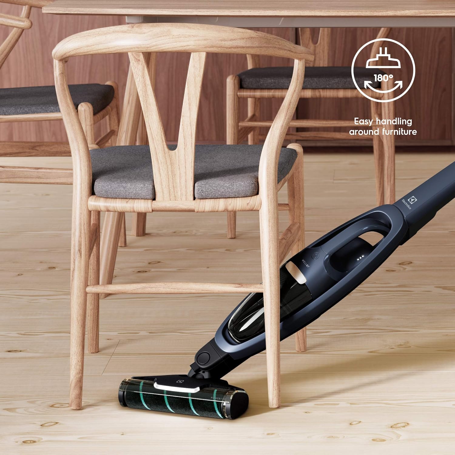 Electrolux WQ71-P52IB, Aspirapolvere Ricaricabile Well Q7, Senza sacco, 2 in 1 Modello PowerPro per Particelle XL, 27 W, 0.3 Litri, 79 db, Blu (Indaco) Electrolux WQ71-P52IB, Aspirapolvere Ricaricabile Well Q7, Senza sacco, 2 in 1 Modello PowerPro per Particelle XL, 27 W, 0.3 Litri, 79 db, Blu (Indaco)