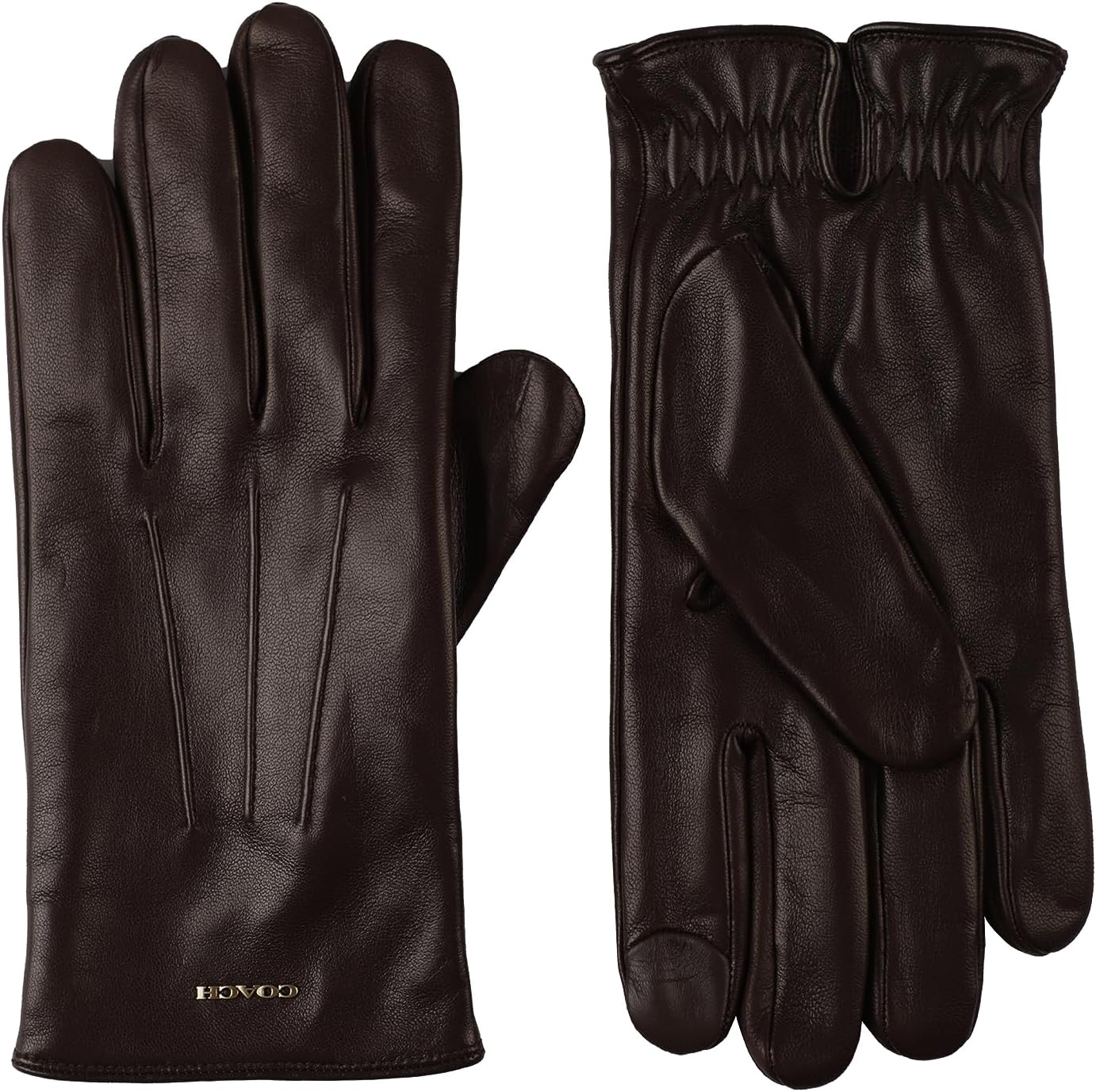 COACH mens Tech Nappa Glove