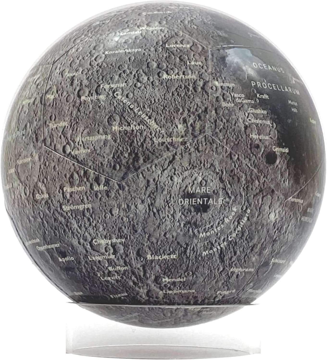 Moon Globe Magnetic Globe - 4"
