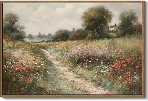 Miniatura 8 de Van Gogh - Arte de Pared en Lienzo, Láminas de Arte de Paisaje Vintage, Pintura al Óleo de Jardín de Flores Retro, Póster de Exposición de Van Gogh,