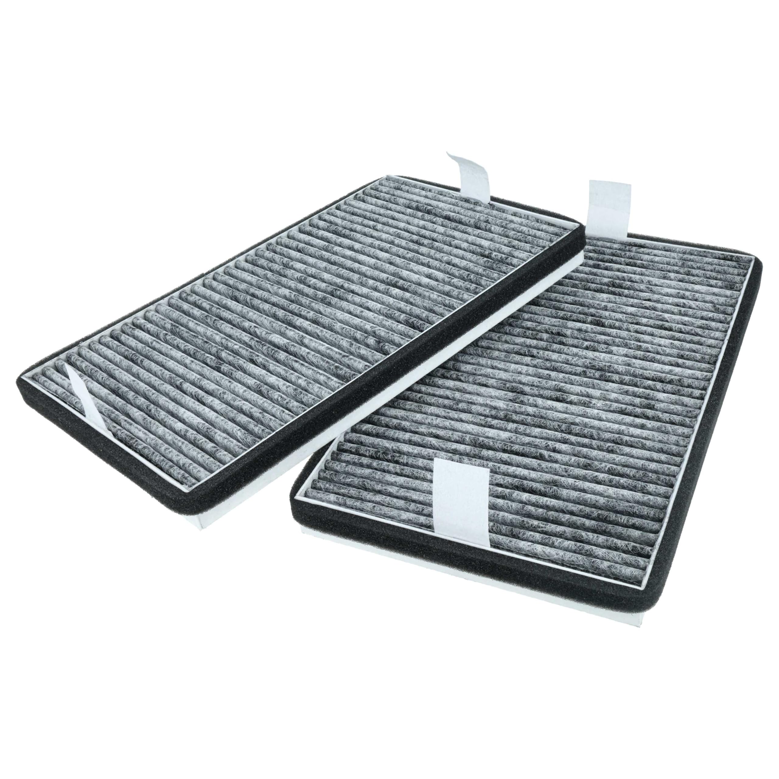 vhbw 4x Aktivkohlefilter Ersatz für Miele DKF 19-P | 11762560 für Dunstabzugshaube