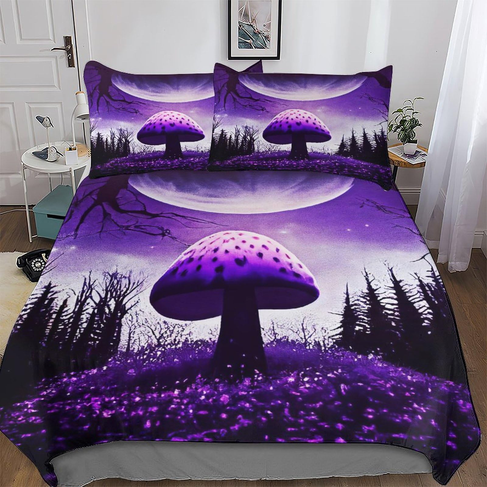 Housse de couette microfibre zippée douce et respirante