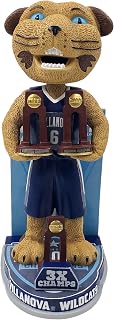 Will D. Cat VIllanova Wildcats 3-Time Men's Basketball Champions Bobblehead College