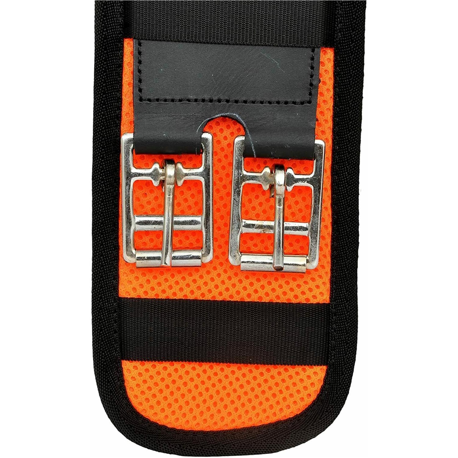 All Purpose sintetico senza alberi cavallo inglese sella fatta a mano Tack Set di staffe di colore arancione