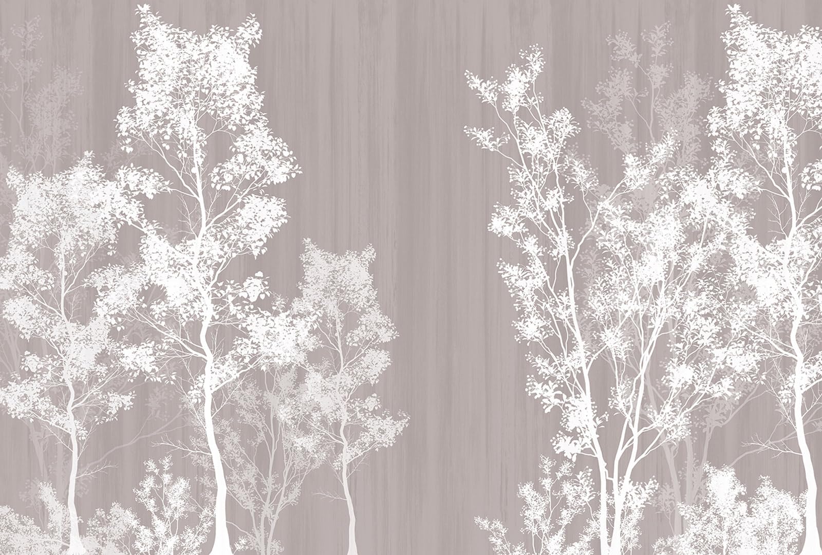 Papier peint panoramique Arbres Lumalea pour salon et chambre