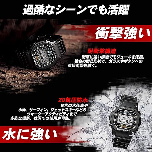 Vista 3 de Casio G-shock Standerd Modelo Japonés Ga-200-1ajf , Japonés