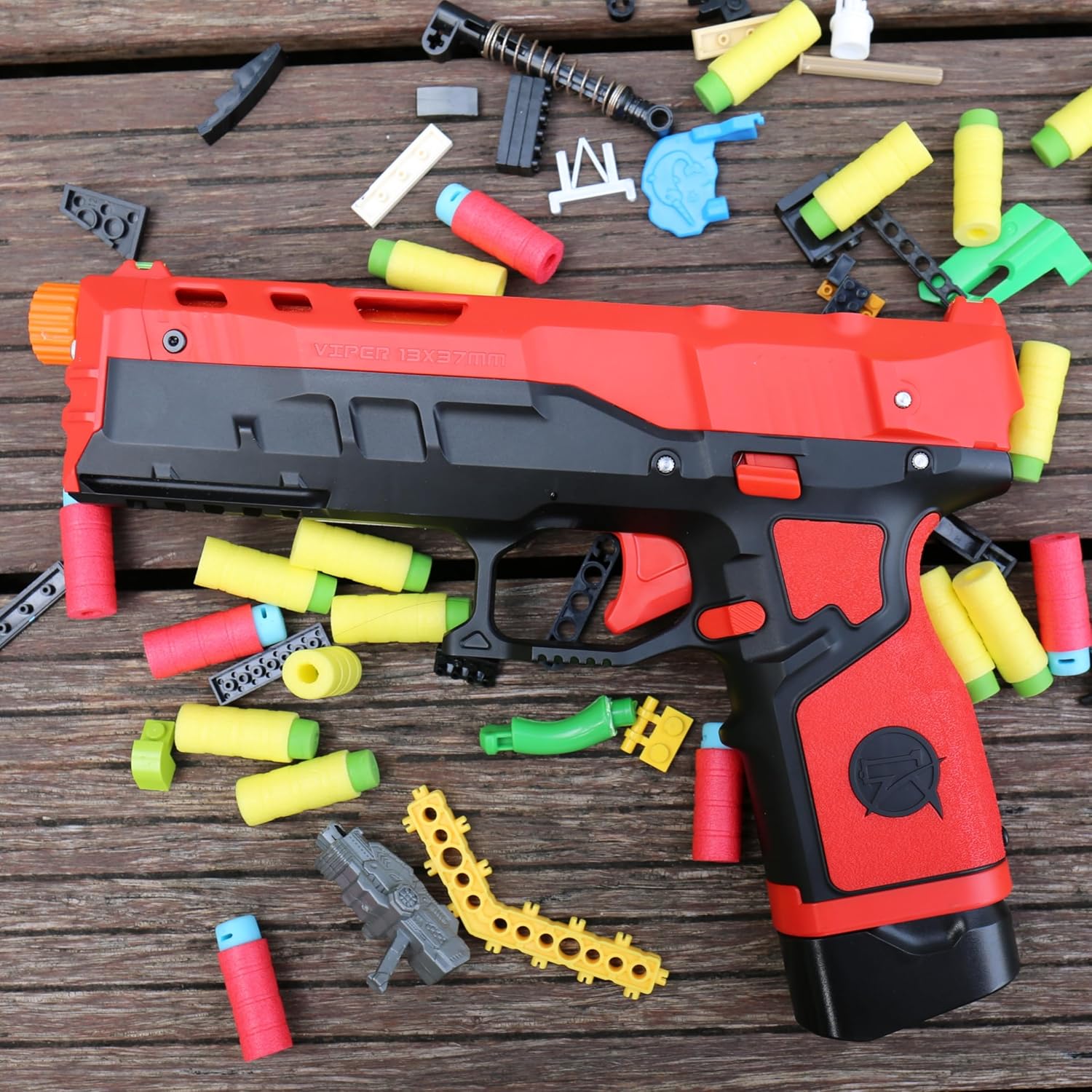 Soft Bullet Pistol Toy Gun with Magazine, Foam Dart Blaster Toy Shooting Games for 8+ Age - Image 5