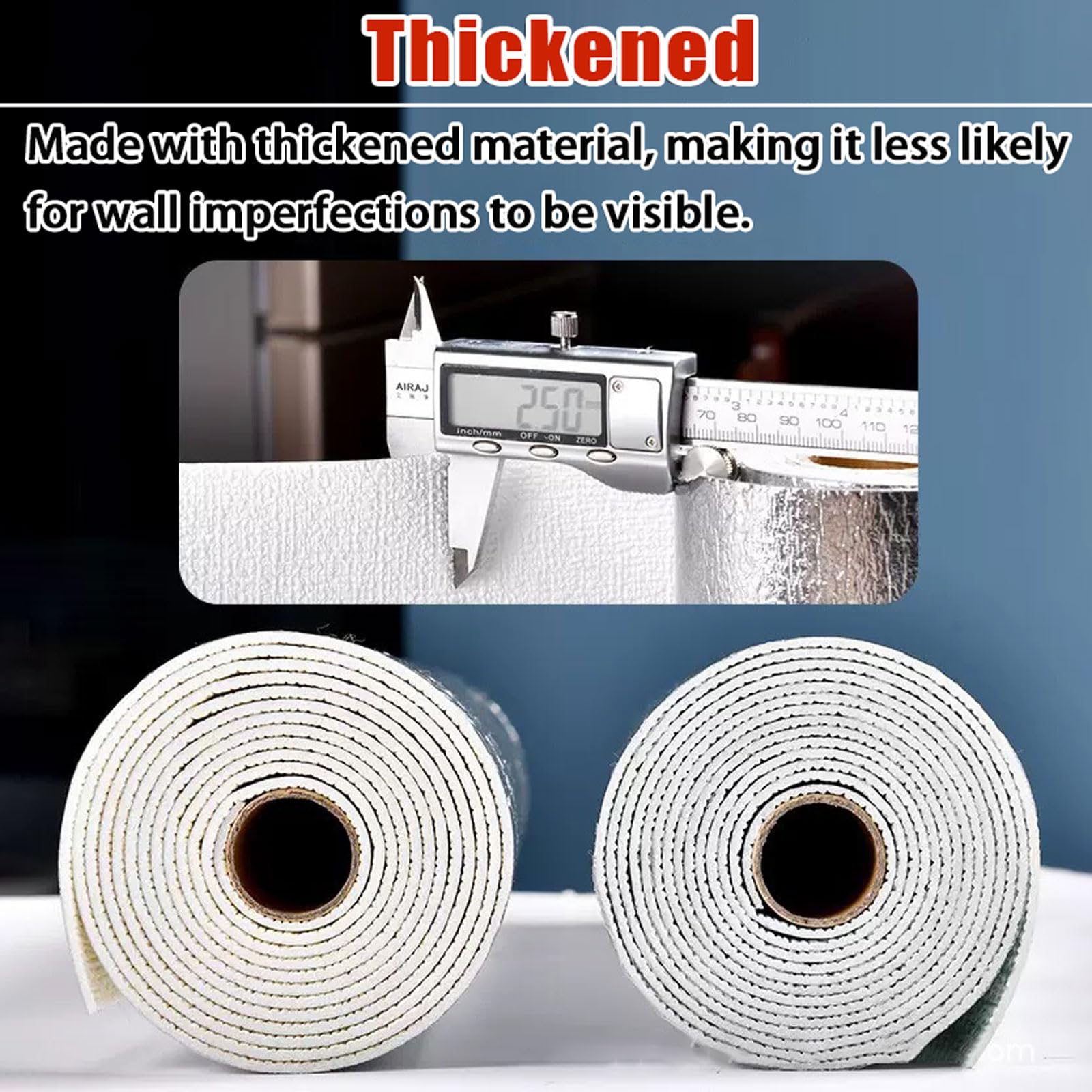 Antihumedad Placas Aislamiento Térmico,Rollo de Papel Tapiz Autoadhesivo de Espuma 3D de Lino,Papel Tapiz Térmico Aislante,Acolchado Pared Anticolisión Decorativos,para Techos y Parede