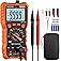 Proster Digital Multimeter 6000 Counts TRMS Auto Range NCV Detector DC AC Voltage Current Meter Temperature Capacitance Resis