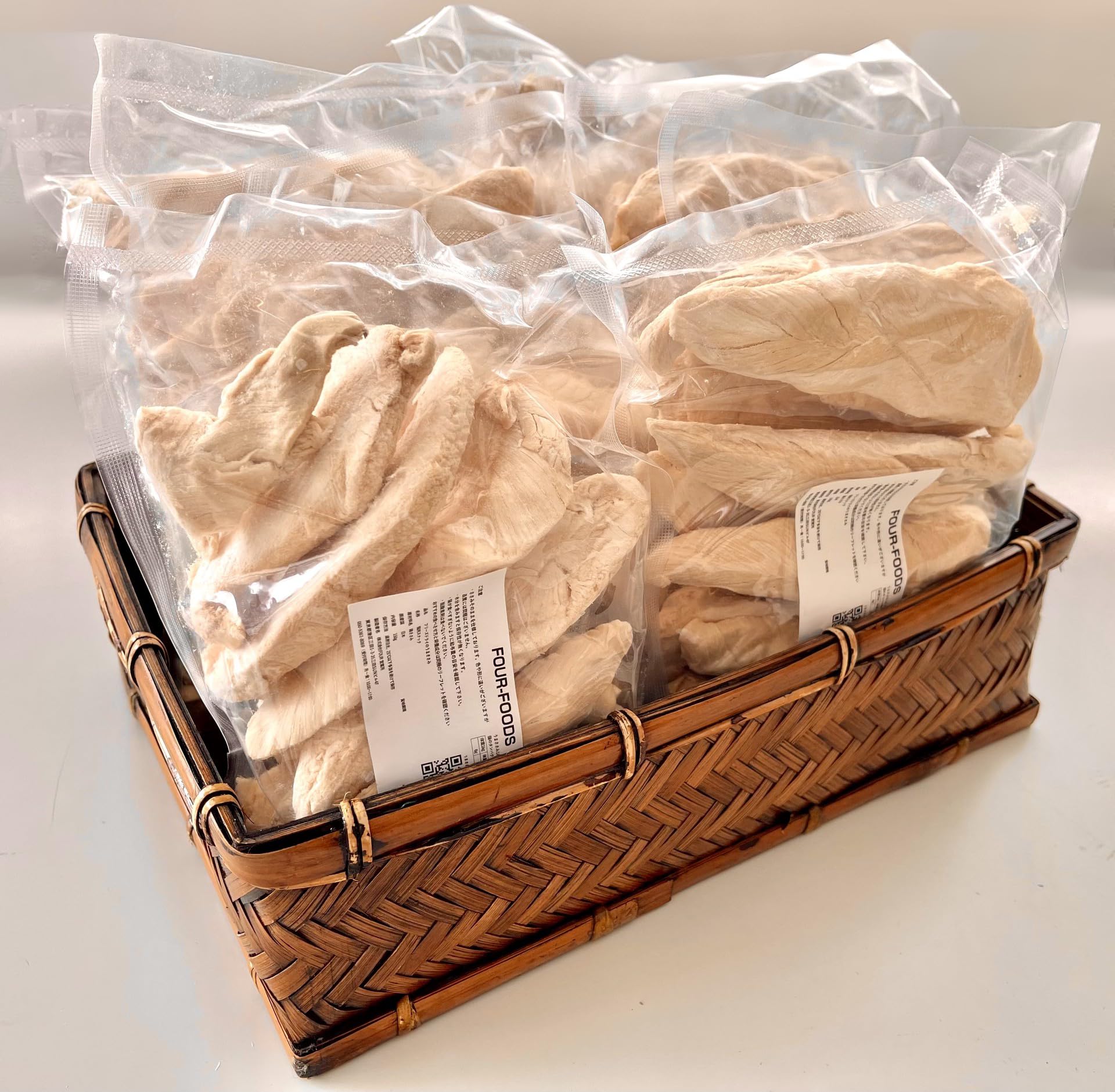 Amazon | フリーズドライ ささみ 1500g (150gx10袋) FOUR-FOODS 国産