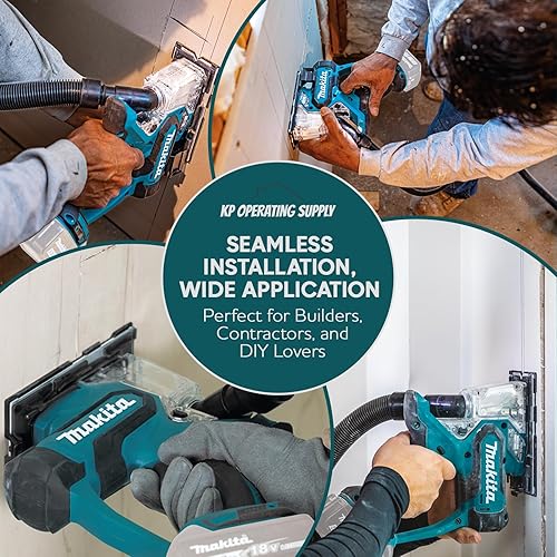 Miniatura 6 de Paquete de 5 hojas de sierra cortadoras de paneles de yeso para Makita, hojas de sierra de corte inalámbrico de acero de alto carbono, corta paneles