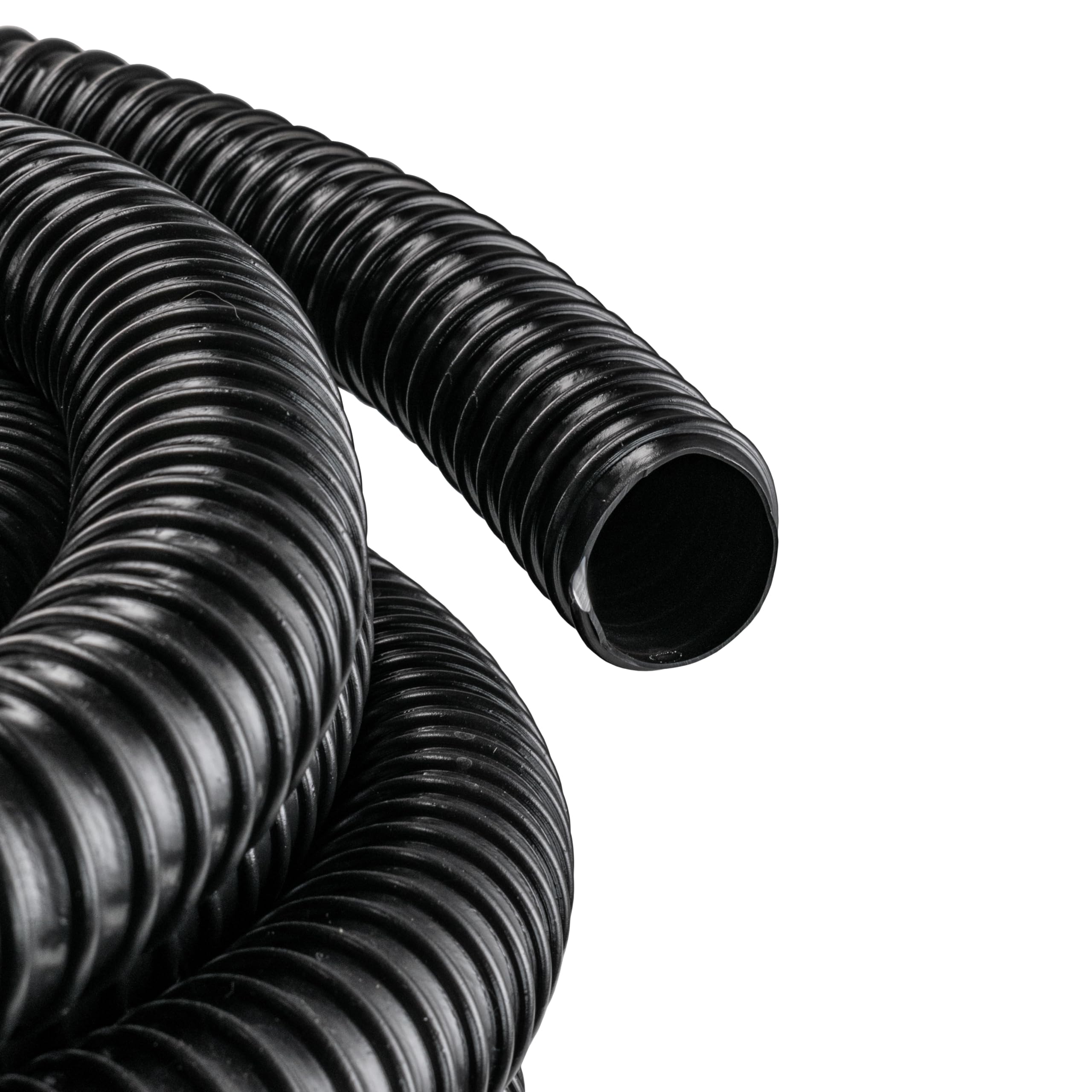Cost Wise Black 38Mm Internal Diameter Corrugated Flexible Hose For Pond Pumps/Filters/Waterfalls And Fountain Hose,Also Used In Hydroponics And Dust Extraction (3)