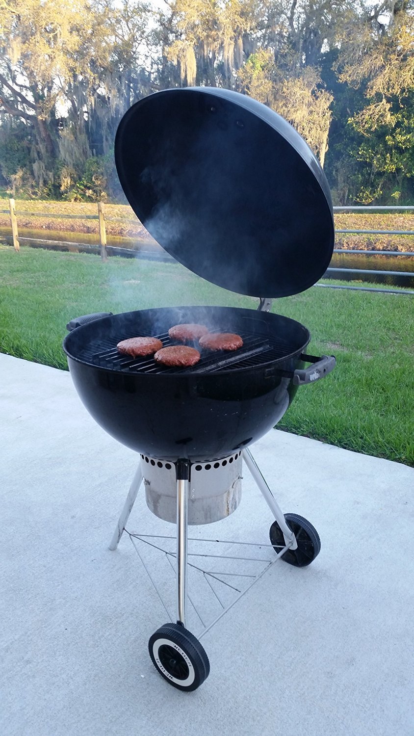 Amazon.com: Total Control Gasket and Lid Hinge for WEBER kettle