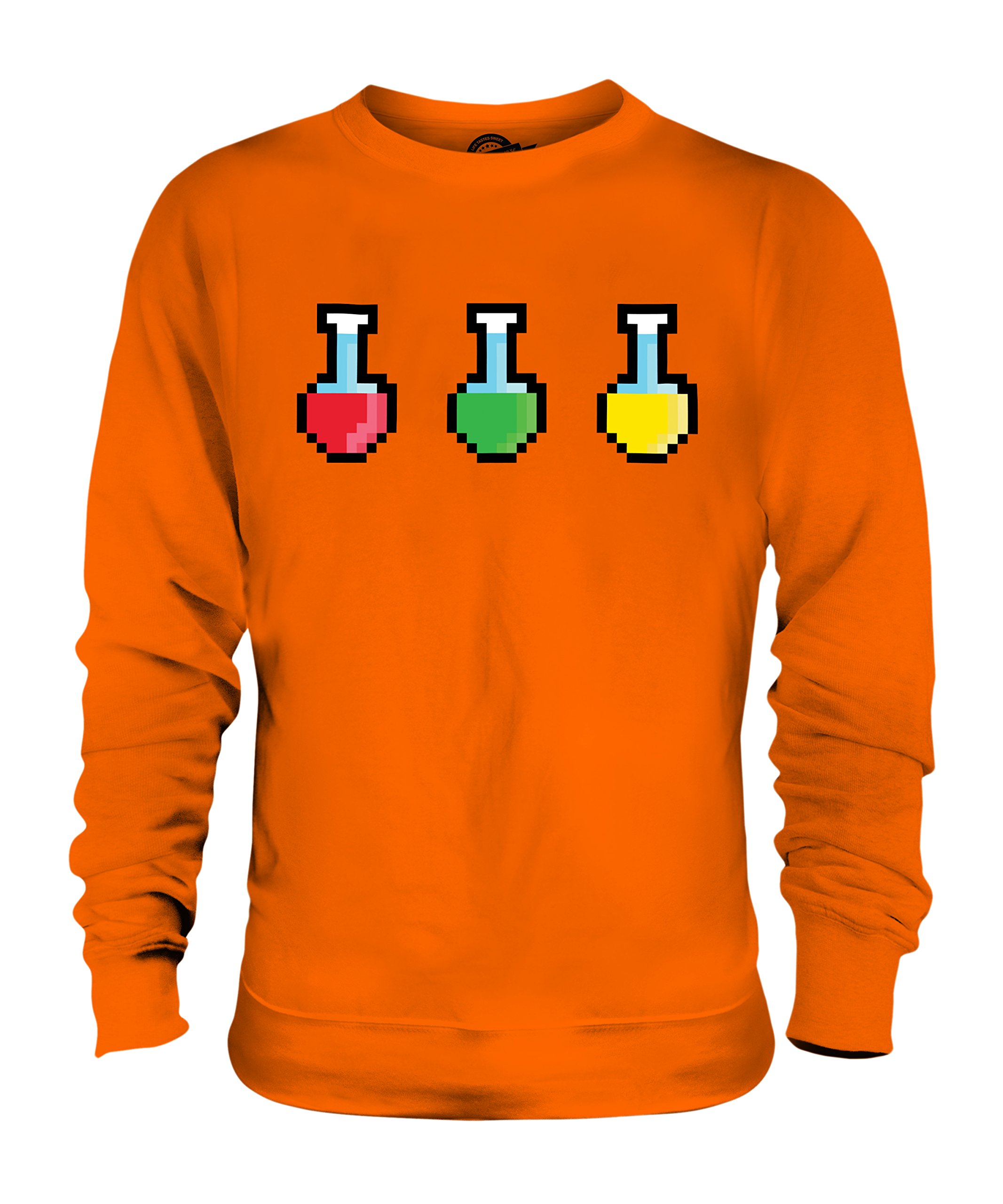 Candymix Videogiochi Pozione di Salute Unisex Uomo Donna Felpa