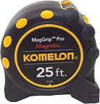 Komelon 7125 Monster MagGrip Measuring Tape with Magnetic End, 25-Foot