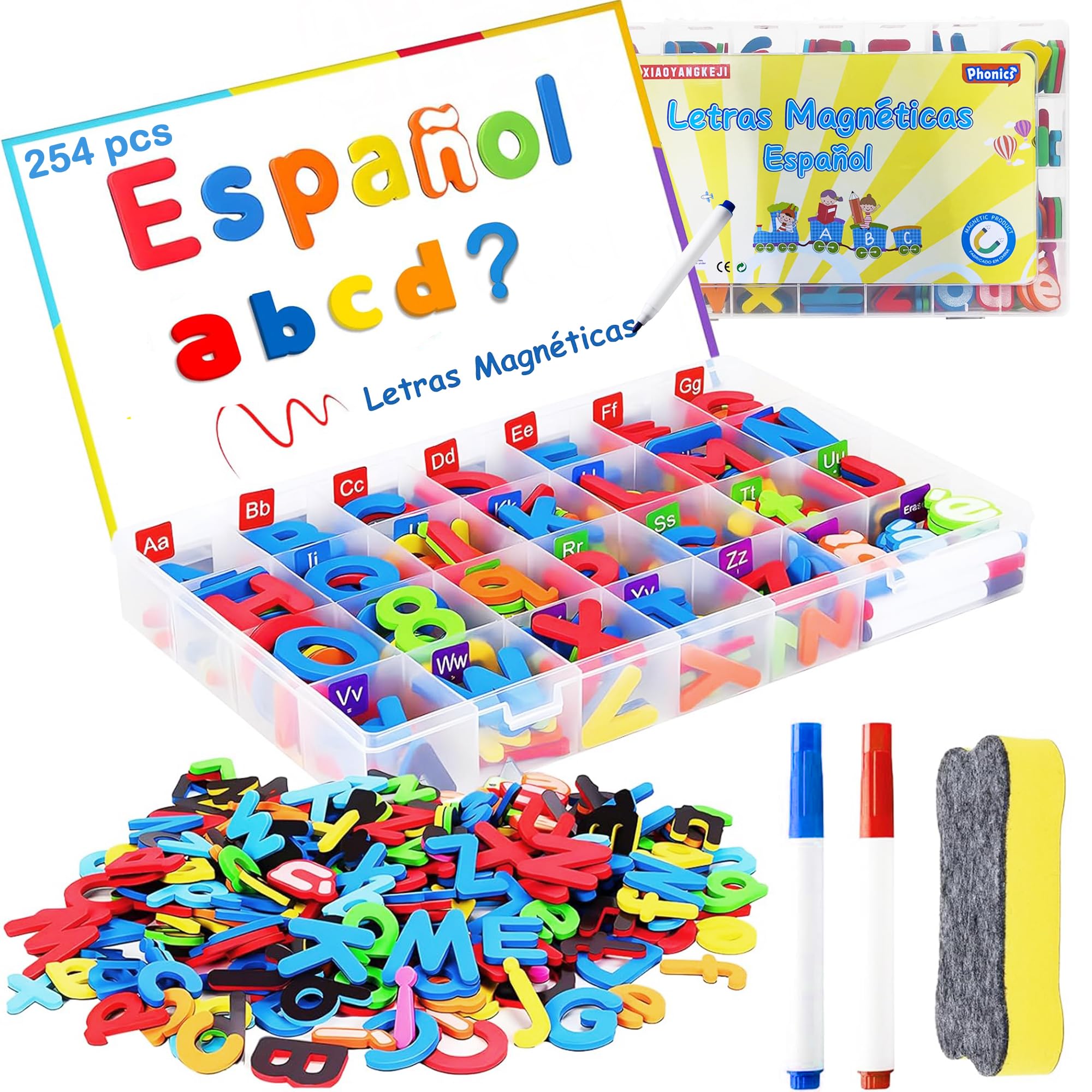 Material Reciclable Juegos Didacticos Con Letras Del Abecedario - Main Image