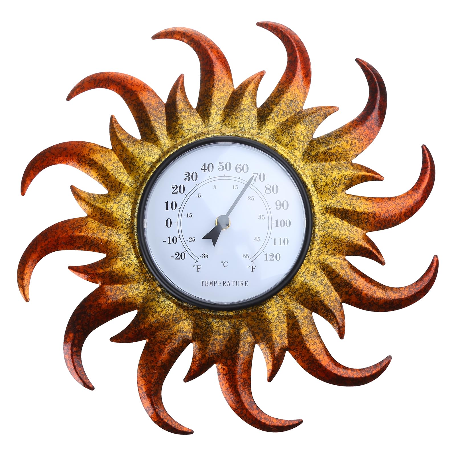 Medidor de temperatura de jardín para interiores y exteriores