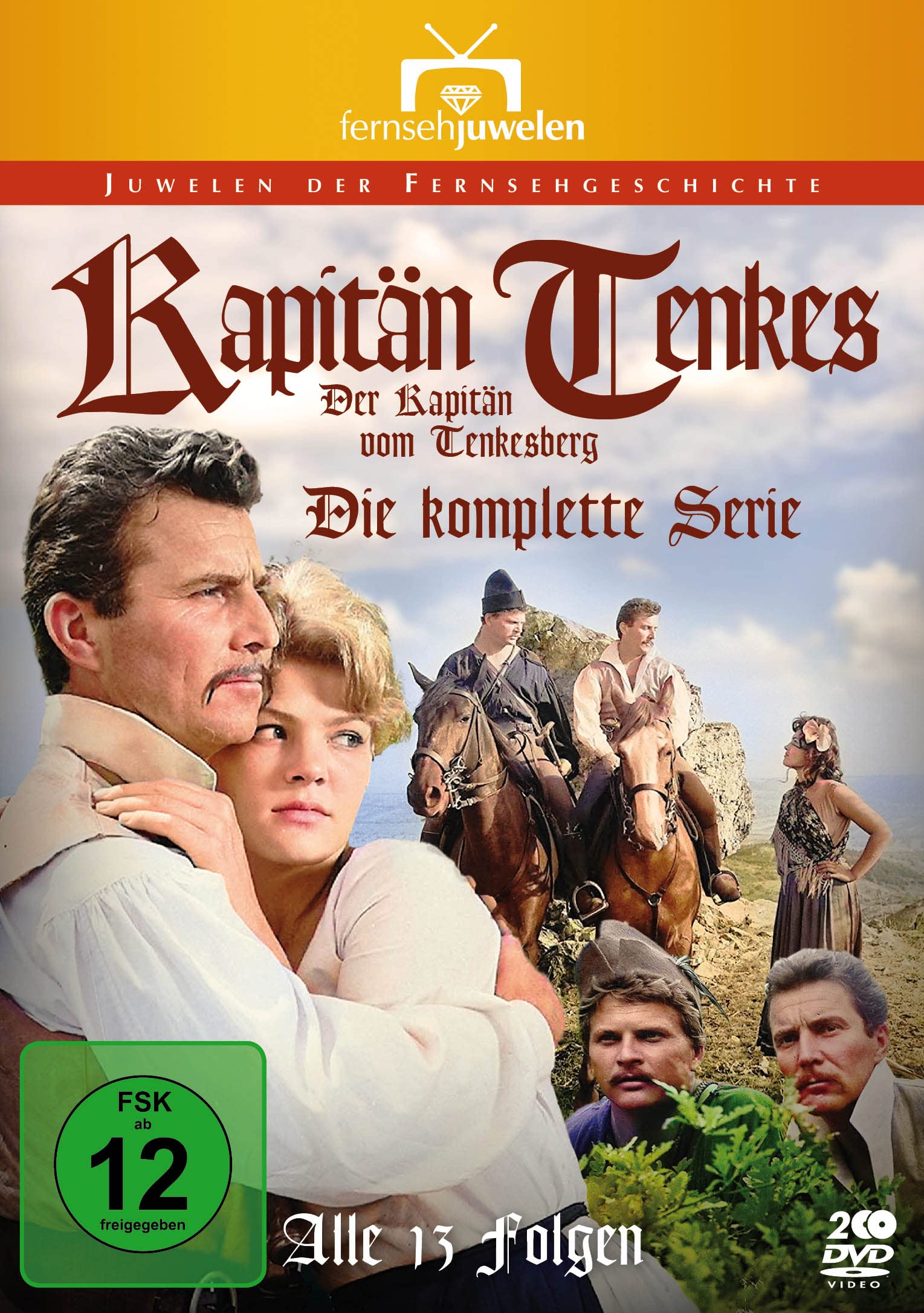 Kapitän Tenkes DVD con todos los 13 episodios y la edición completa de esta mítica serie