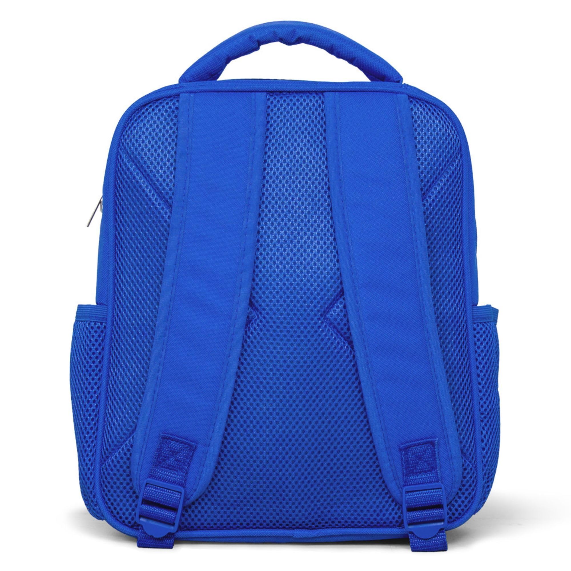 NoBoringSuitcases© Zaino Per Bambini Da Viaggio Blu Piccolo Zainetto | 8L - Bambino Backpack Zaini Scolastici Ragazzi In Età Prescolare Colorato School Bag