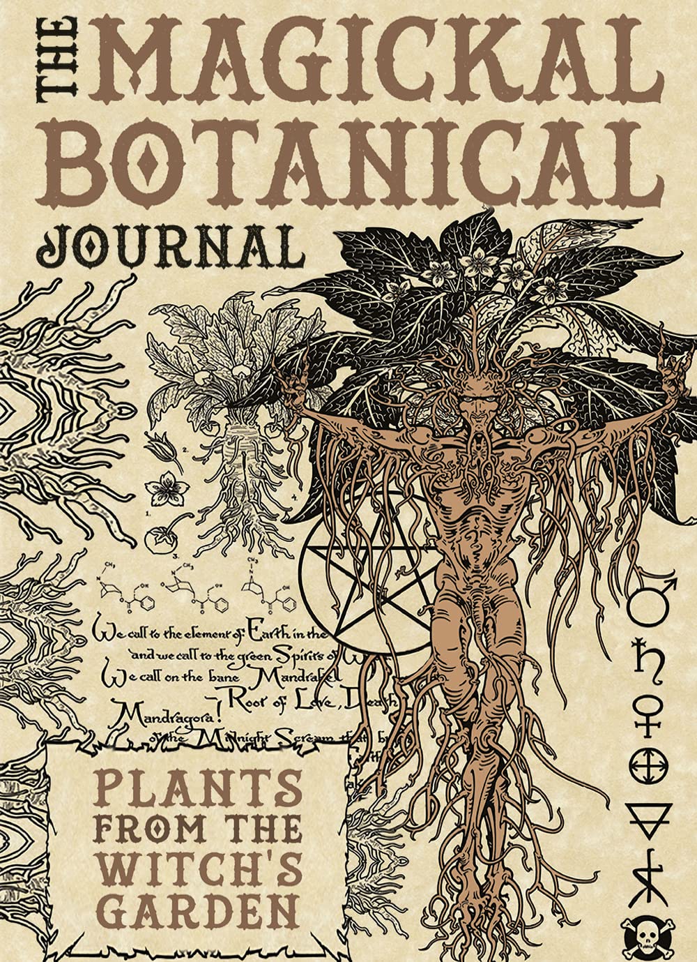 MAGICKAL BOTANICAL JOURNAL by CHRISTOPHER PENCZAK (Hardback Book)