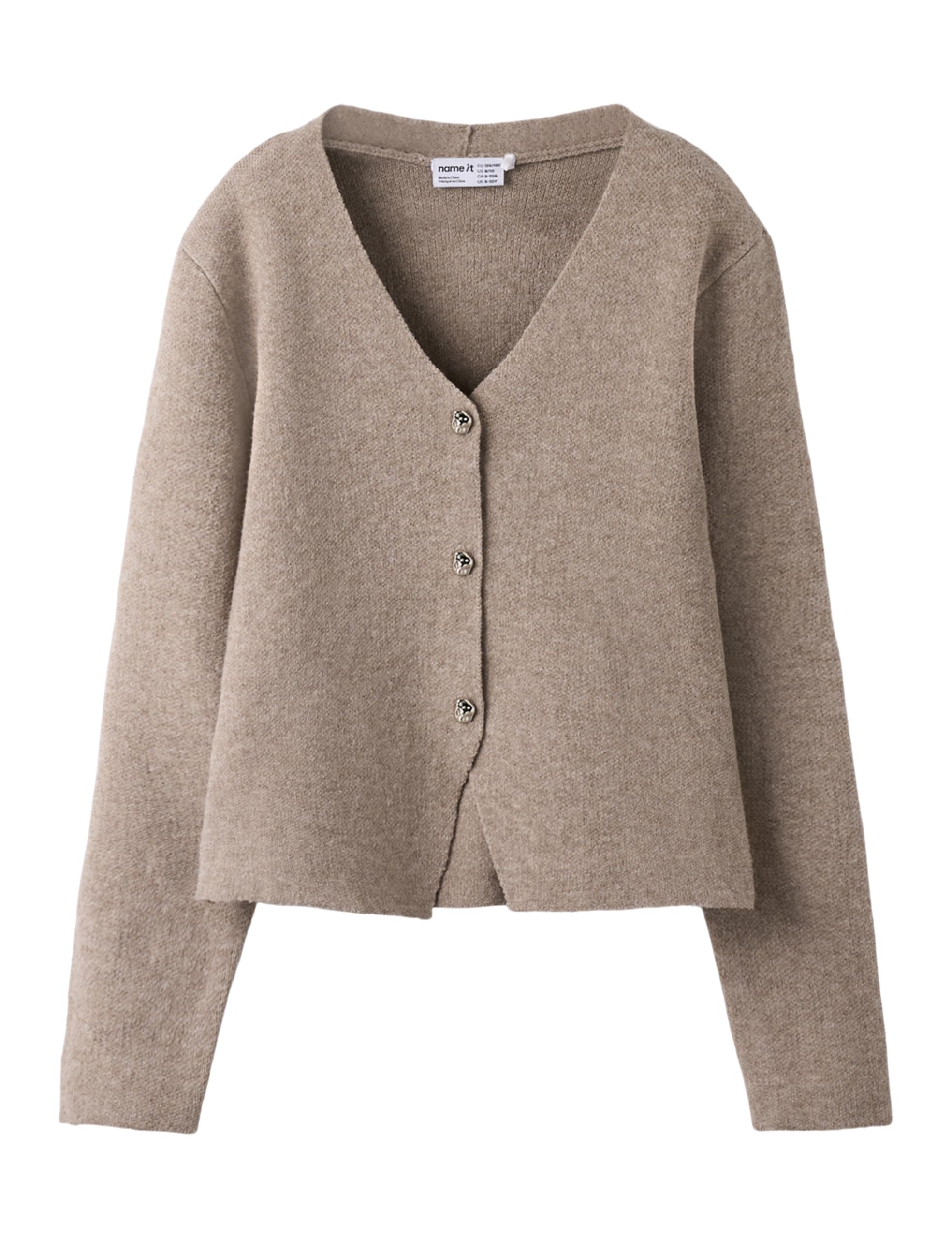 Name IT Nkfberta LS Cardigan Knit Bambine e Ragazze