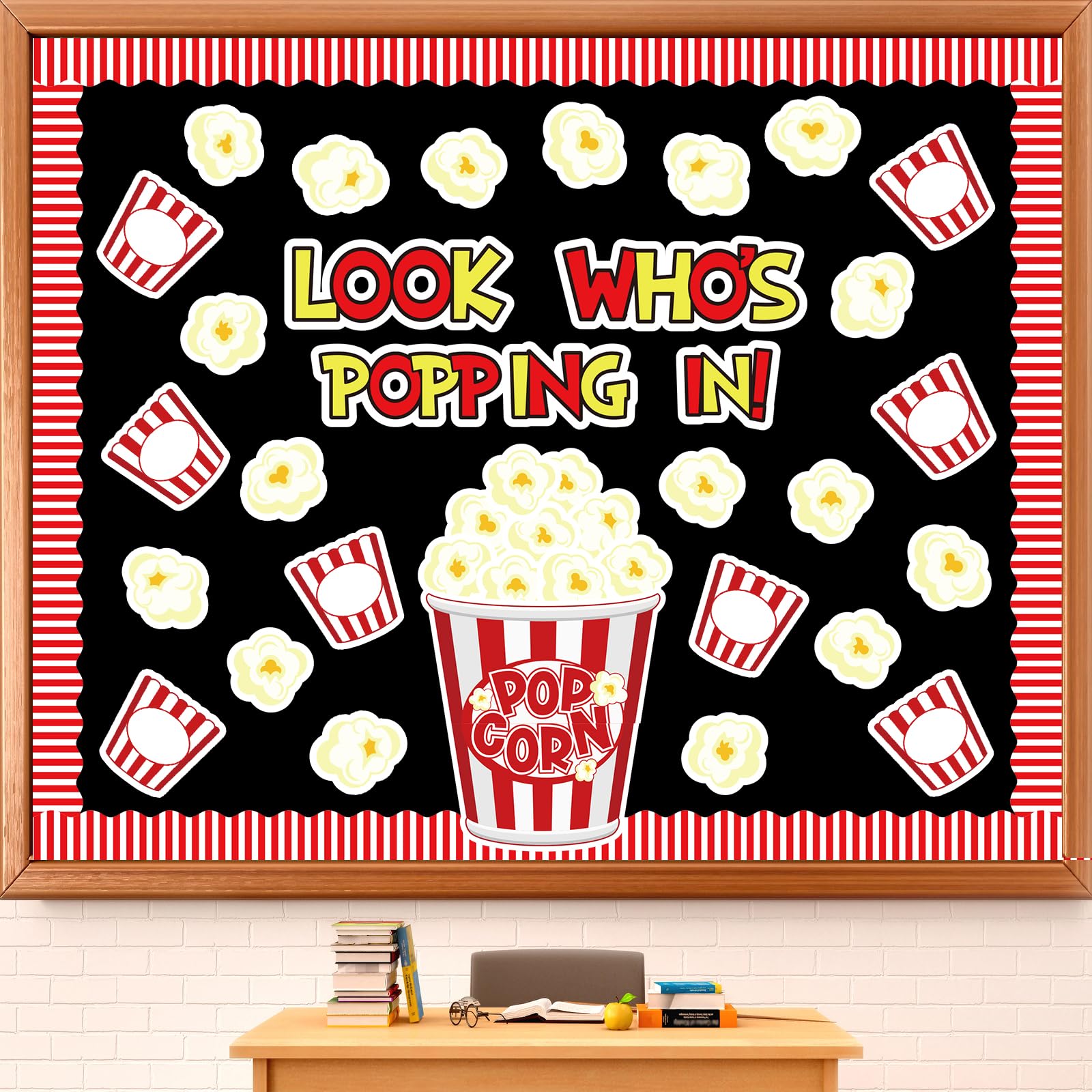 Seaux à popcorn pour la rentrée scolaire et soirées cinéma en classe JarThenaAMCS