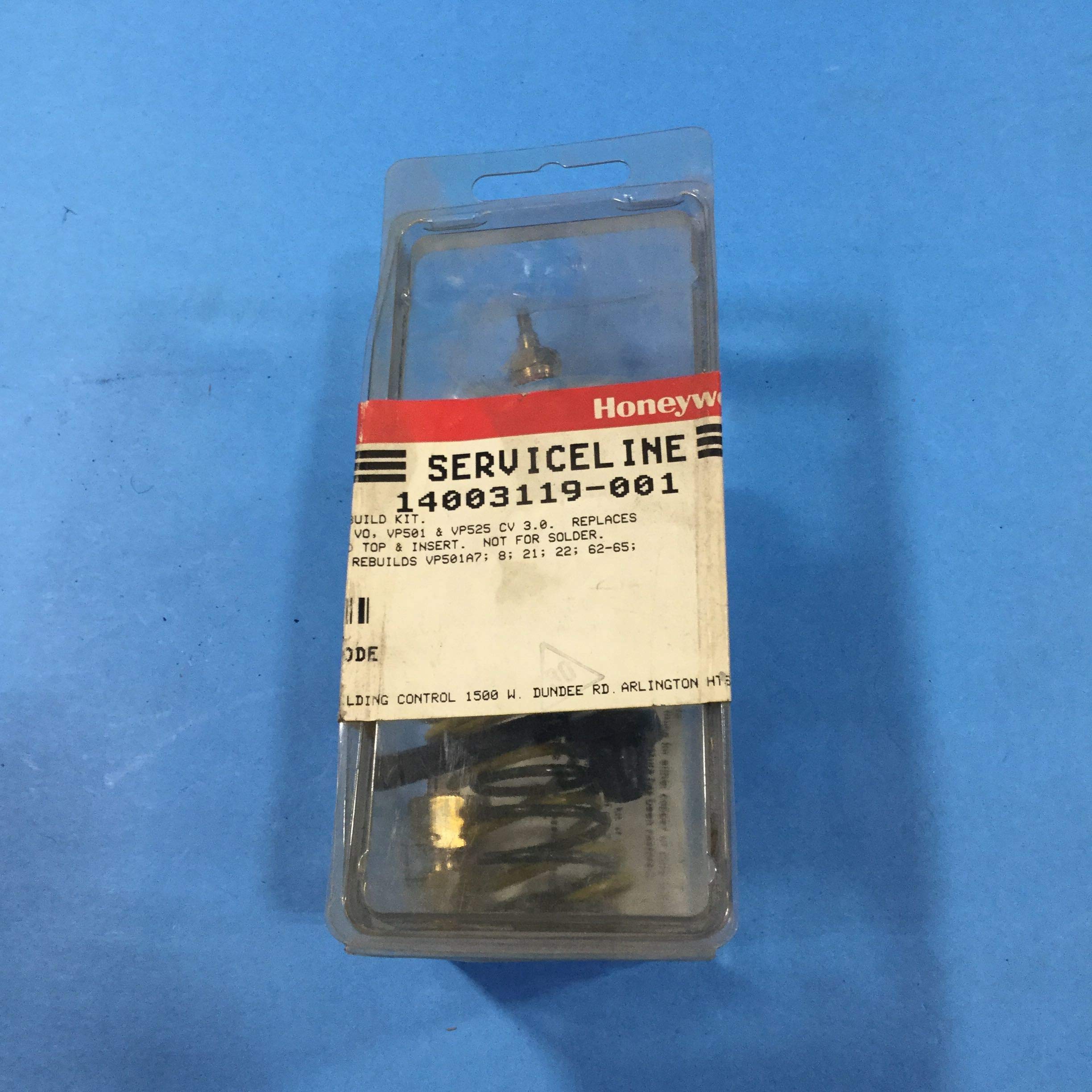 Honeywell, Inc. 14003119001 Rebuild kit for 1/2