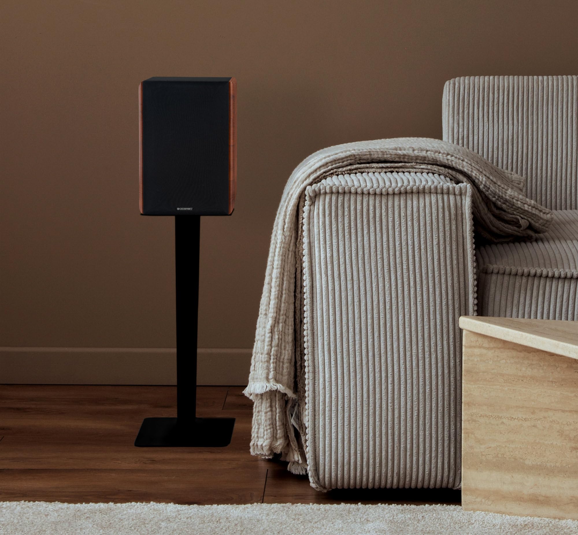 McGrey BSS-365 BN Coppia Diffusori da Scaffale HiFi 6, Casse HiFi Compatte | Potenza: 60 Watt (RMS)/ 120 Watt (Peak), Sistema 2 Vie, Woofer 6, 5" (16, 5 cm), Tweeter 1, 0" (2, 54 cm) con cupola in seta
