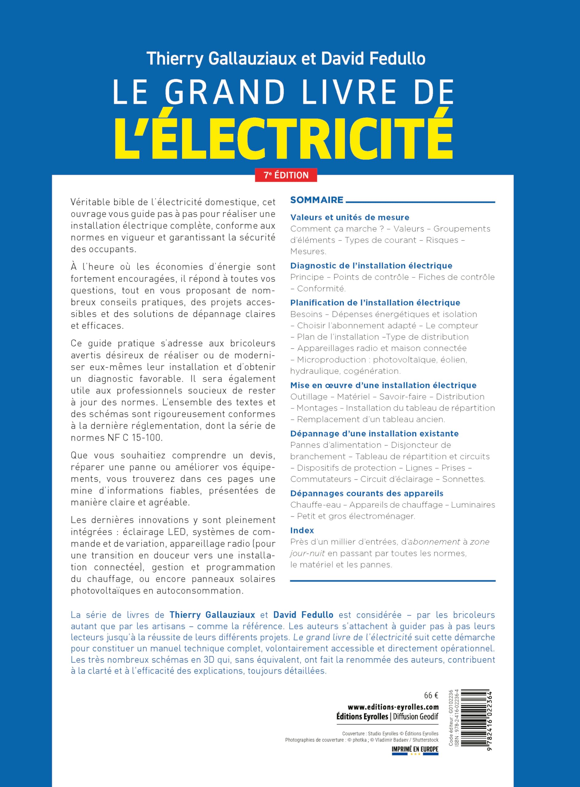 Le grand livre de l'électricité: Septième édition