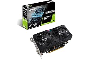 ASUS GeForce GTX 1650 Mini OC Edition Graphics Card for Compact PCs