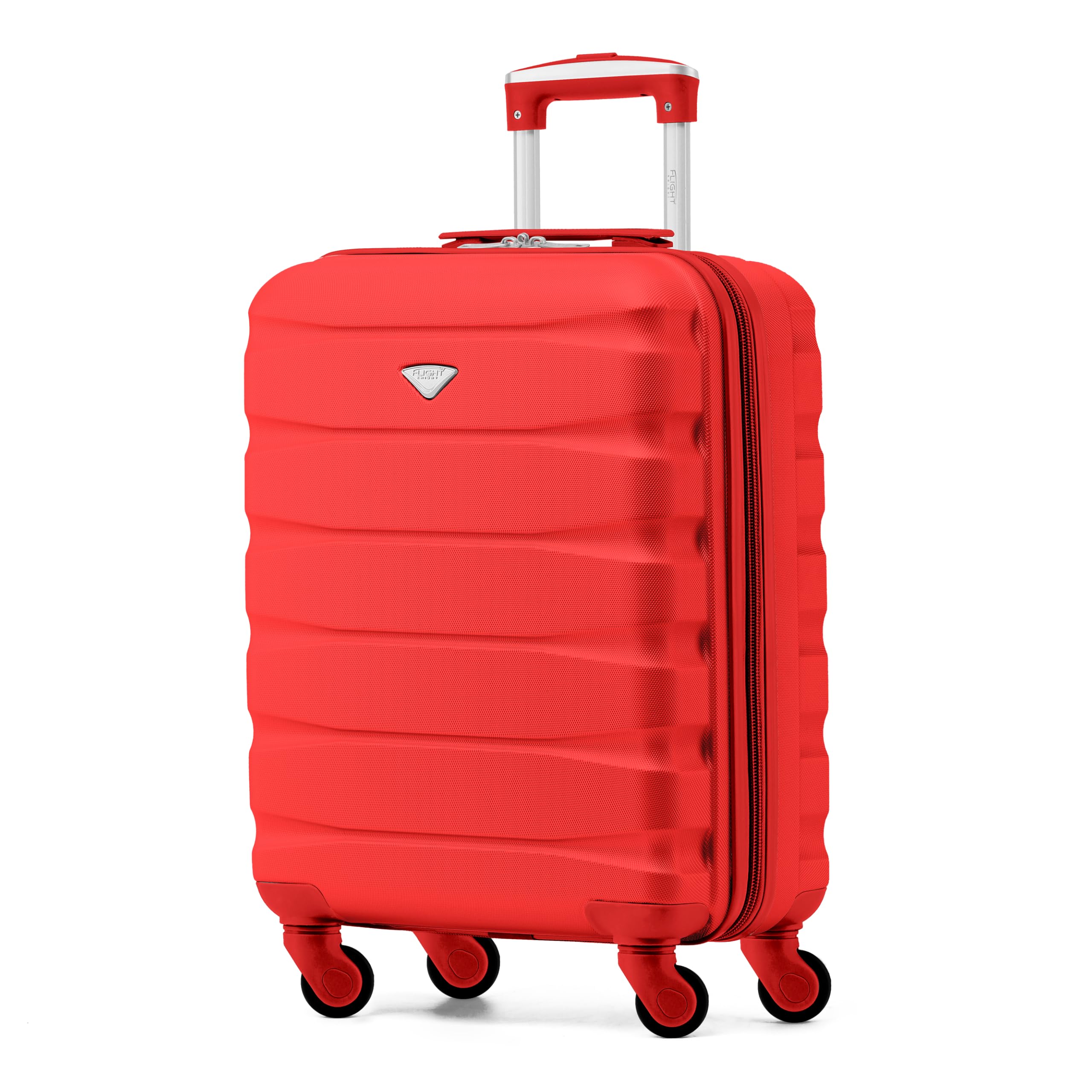 Flight Knight Lightweight 4 Wheel ABS Hard Case Medium Suitcase Approved for Over 100 Airlines Including easyJet, British Airways, Ryanair, Jet2, Emirates & Many More - Check-in Medium Size 25" — view 174