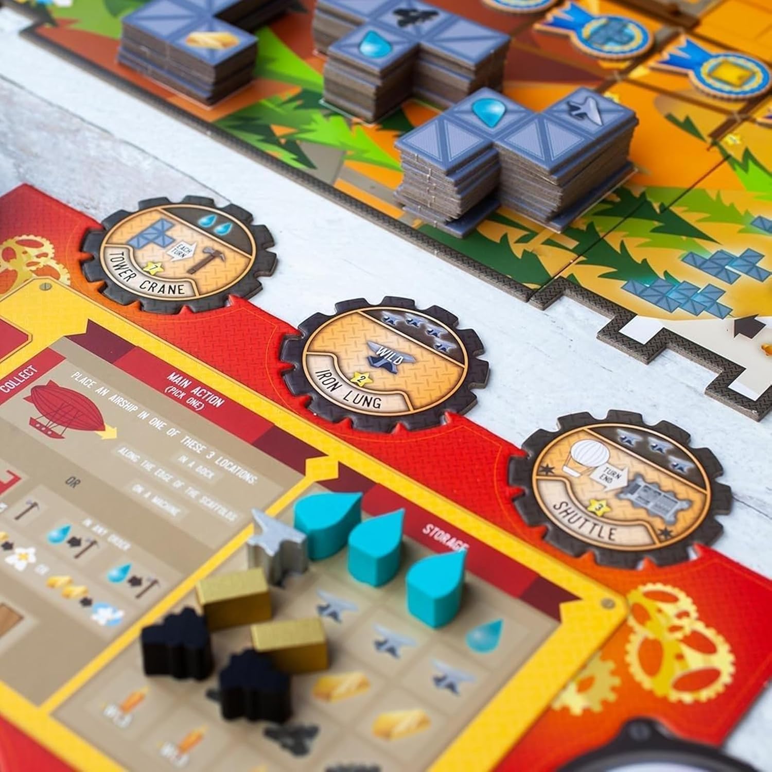 Bezier Games Whistle Mountain , Brown