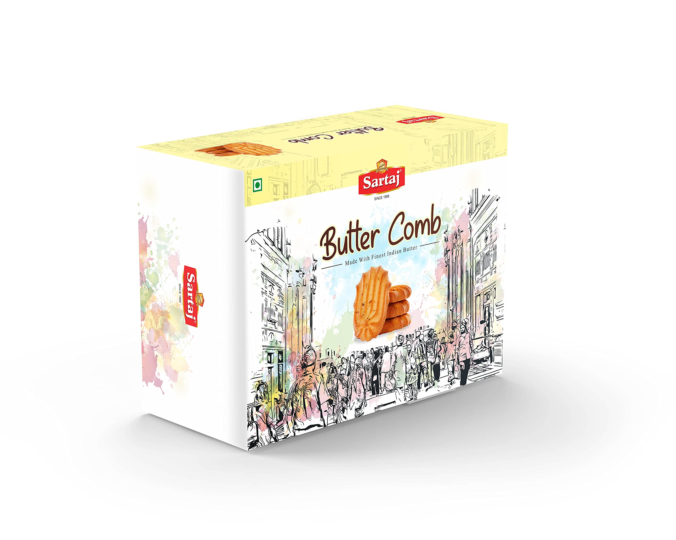Sartaj Butter Comb Cookies | Butter Cookies, 400g. (B095LZV9LV) Amazon Price History, Amazon Price Tracker