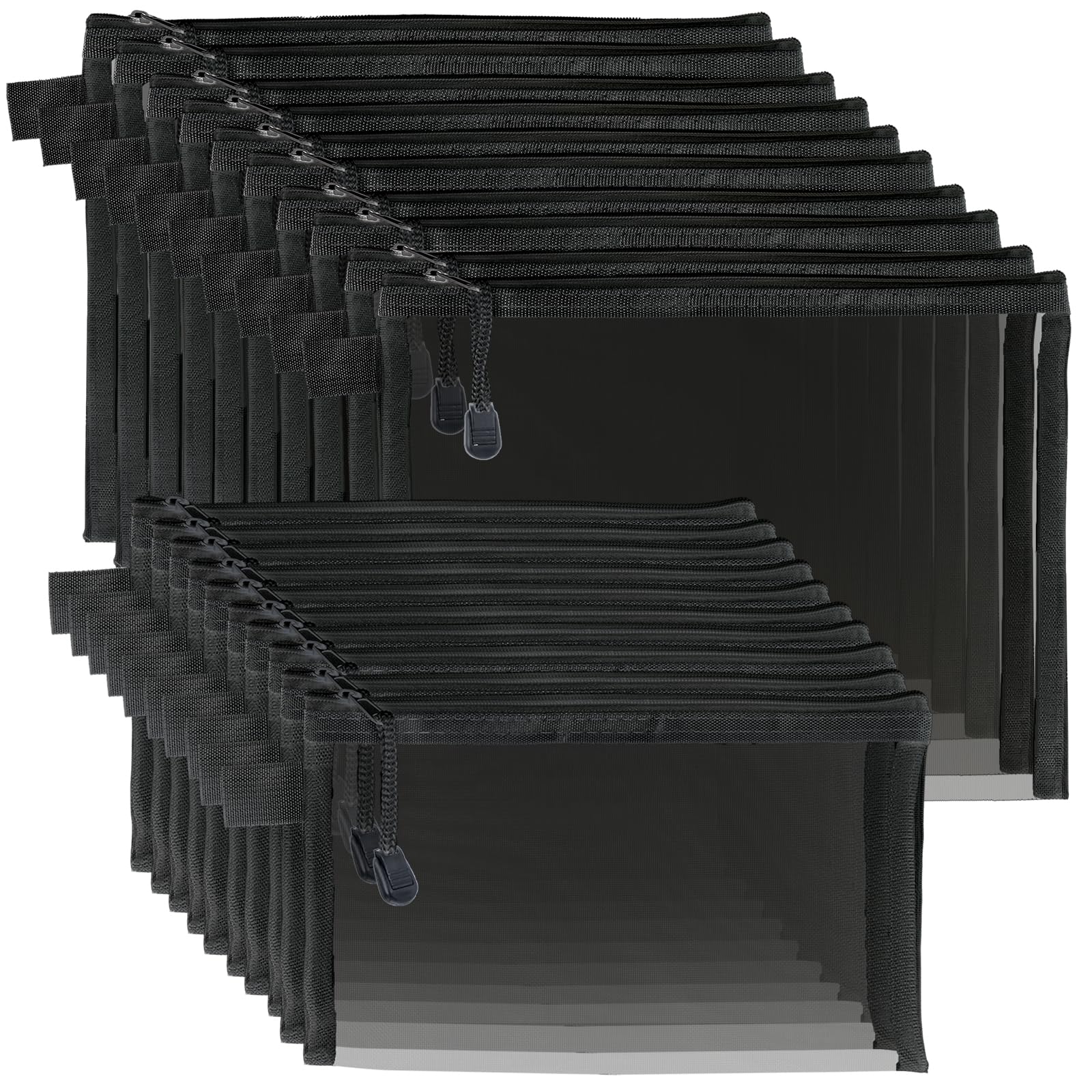 OZY 20-Piece A5 Nylon Mesh Storage Bags