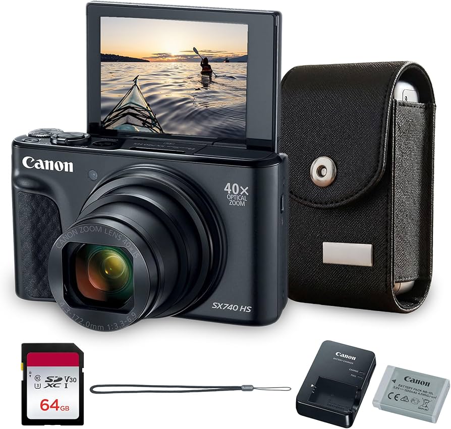 Amazon.com : Canon PowerShot SX740 HS Digital Camera | 20.3MP CMOS