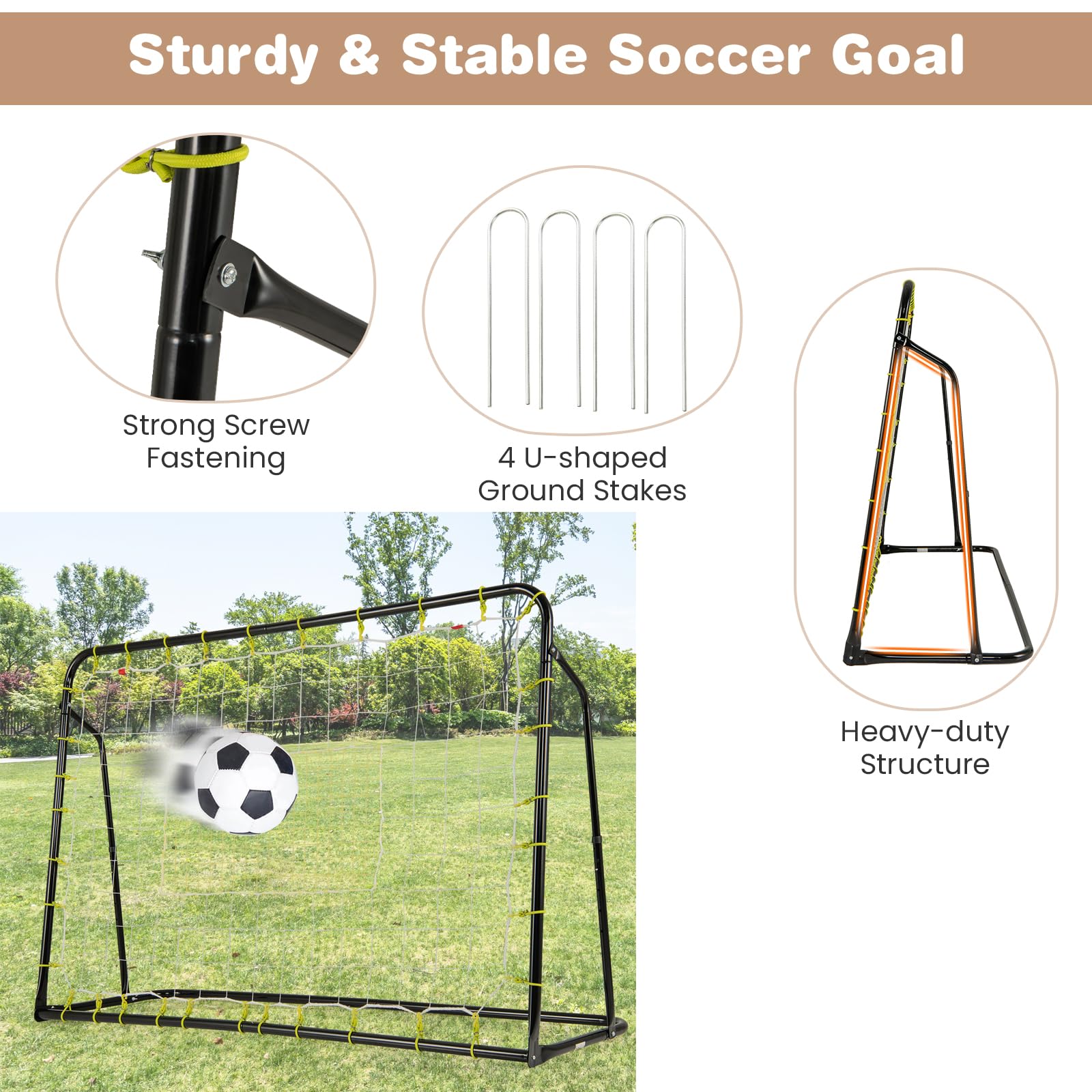 But De Football Pour Enfants, Jeux De Sports De Plein Air Pour Aire De