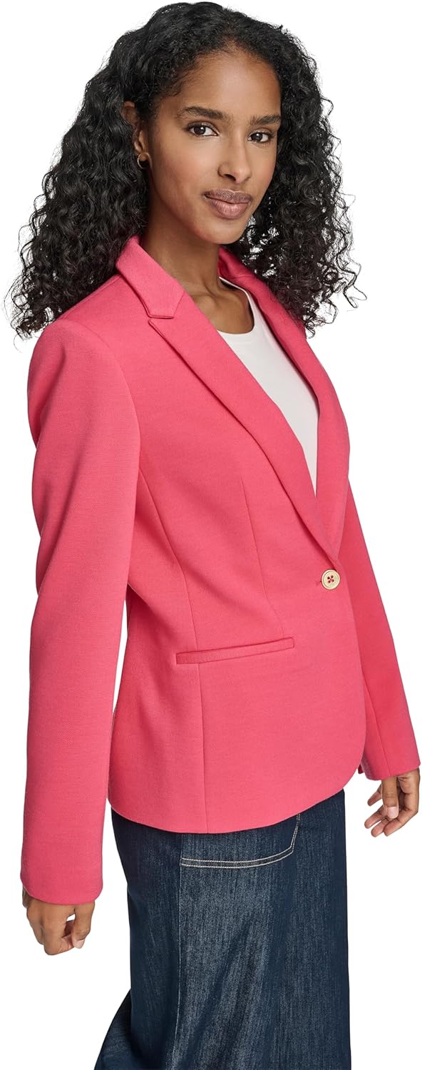 Tommy Hilfiger Women's Single Button Business Blazer - Image 3